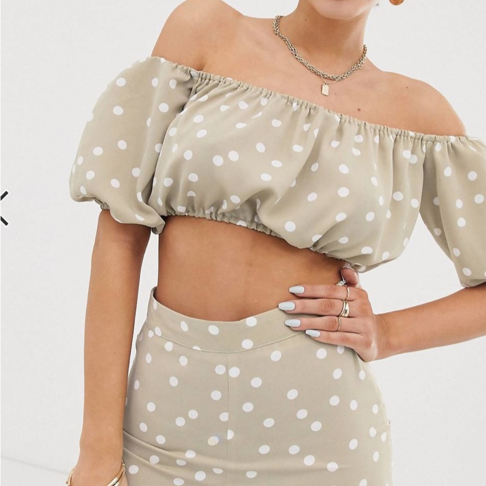 Public Desire X Lissy Roddy Bralette w/ Balloon Sleeves
